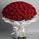 Букет 101 Красная роза Блэк Мэджик в Вихоревке