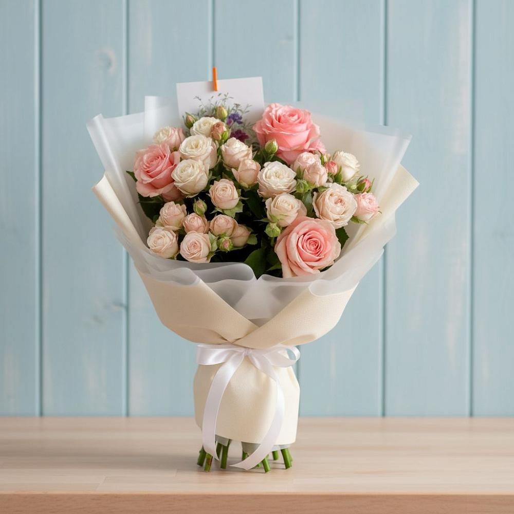 Букет цветов из: Розы в Вихоревке