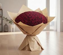 Букет 101 Красная роза в Вихоревке