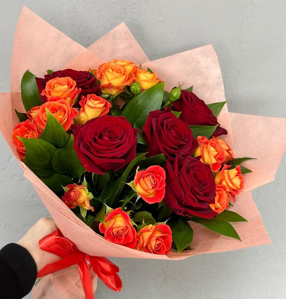 Букет Любовь и восторг в Вихоревке