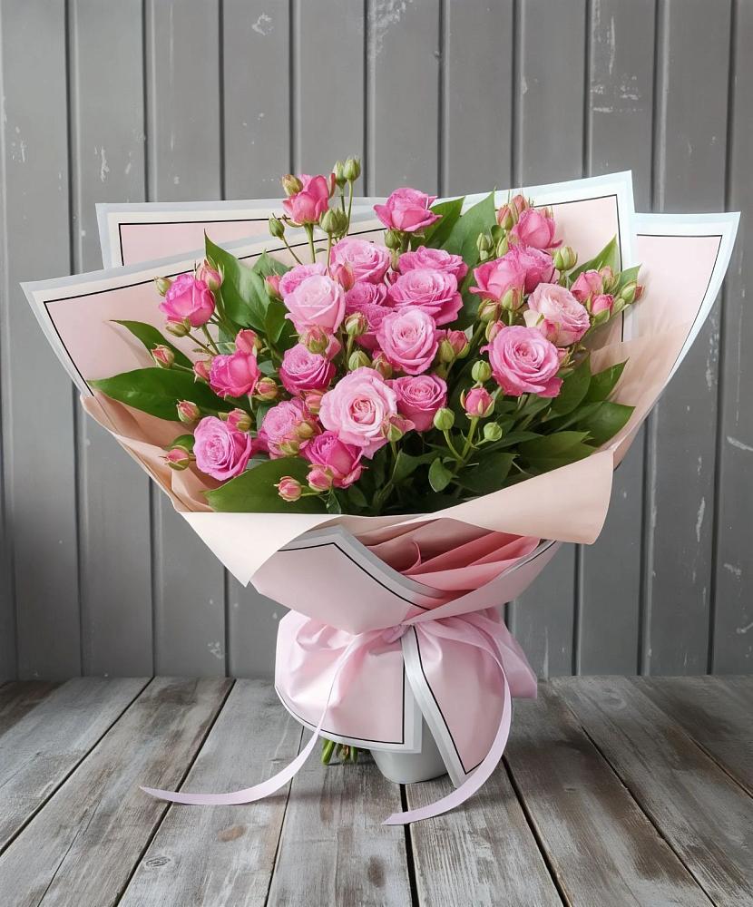 Букет Розовый кустик в Вихоревке