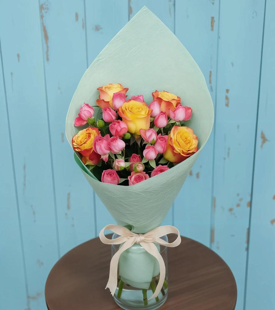 Букет цветов из: Розы в Вихоревке