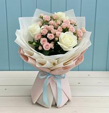 Букет цветов из:  Розы в Вихоревке