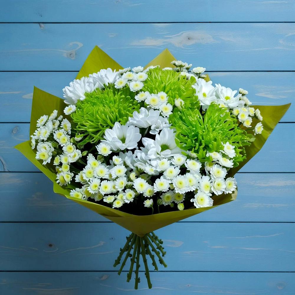 Букет цветов из: Хризантемы в Вихоревке