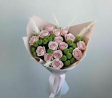 Букет цветов из:  Розы и Хризантемы в Вихоревке