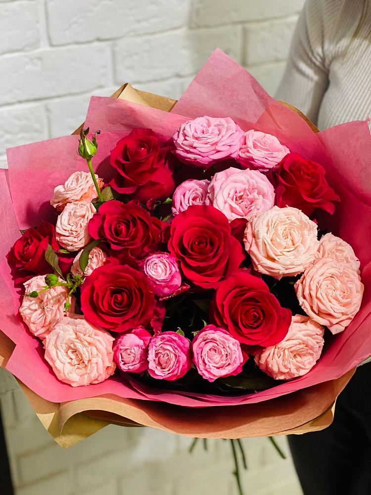 Букет цветов из: Розы в Вихоревке