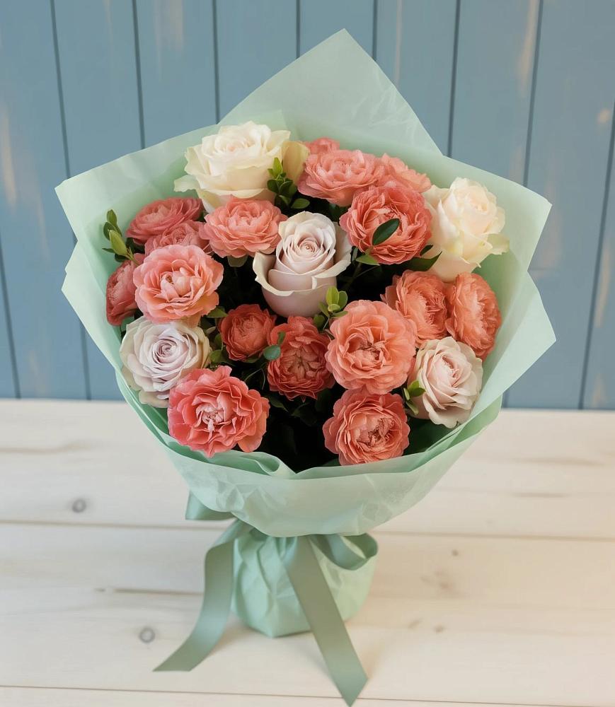 Букет цветов из: Розы в Вихоревке