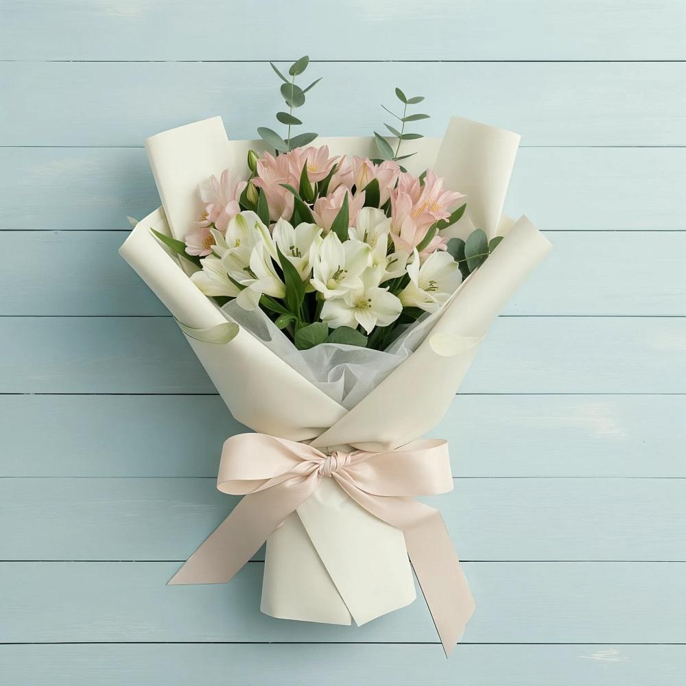 Букет цветов из: Альстромерии в Вихоревке