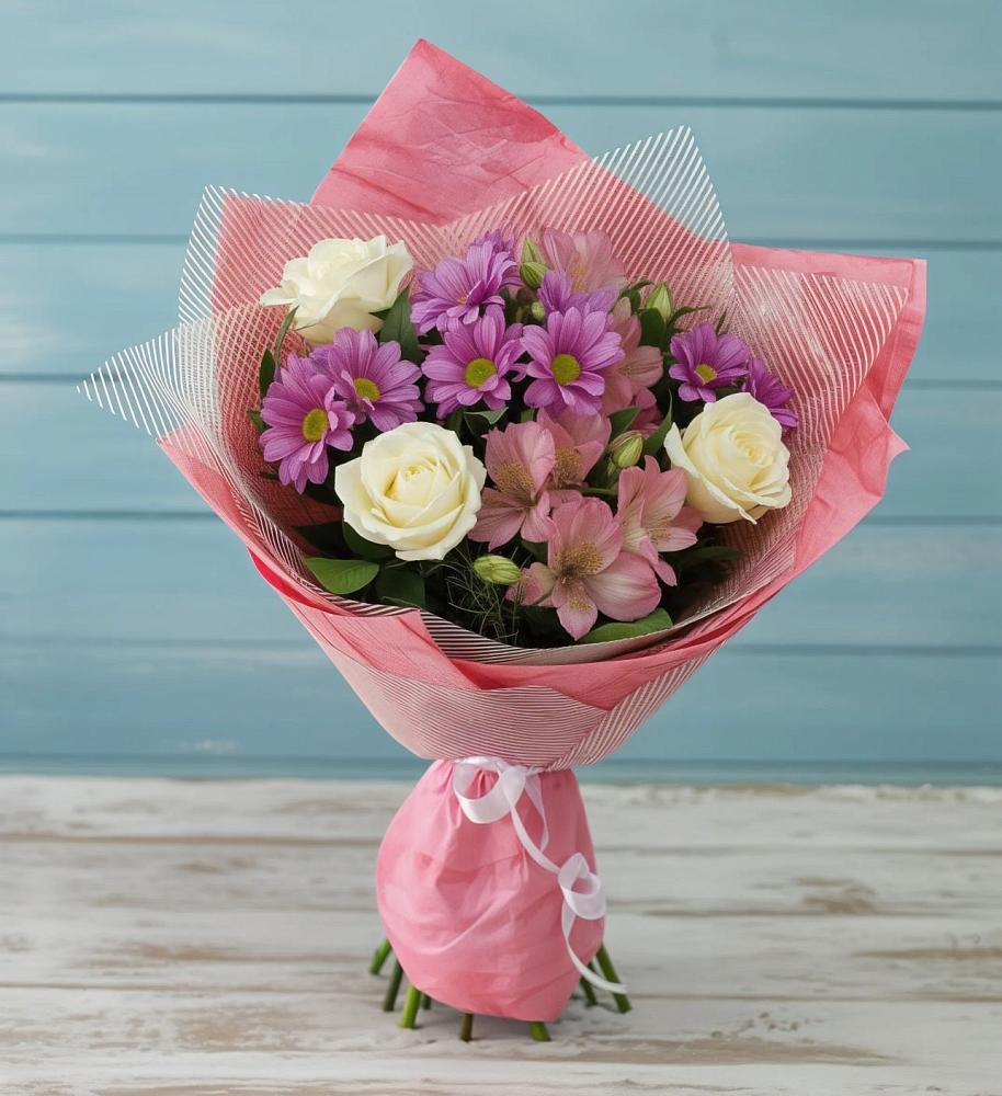 Букет цветов из: Герберы в Вихоревке