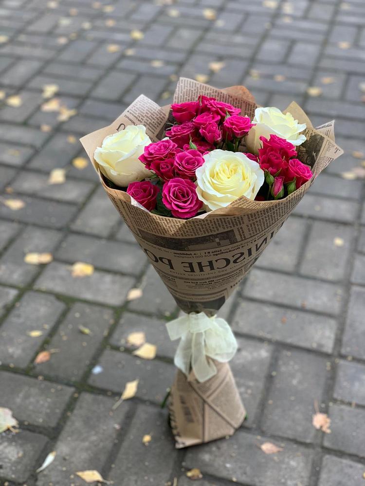 Букет цветов из: Розы в Вихоревке