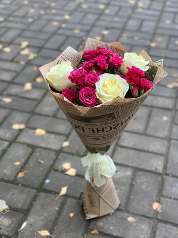 Букет цветов из: Розы в Вихоревке