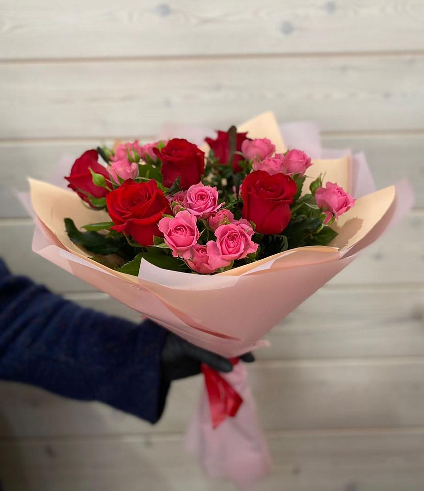 Букет цветов из: Розы в Вихоревке