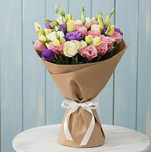 Букет цветов из:  Лизиантусы в Вихоревке